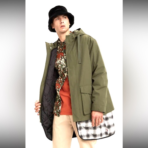 Levi's Other - Levi's Men's Folsom Utility Jacket A07020001 Forest Night Green Size L lined